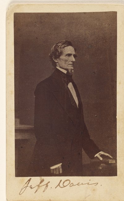 Jefferson Davis von Mathew B. Brady