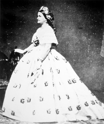 Mary Lincoln (1818-82) 1861 von Mathew Brady
