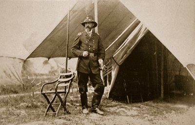 General G. Meade im Lager von Mathew and studio Brady