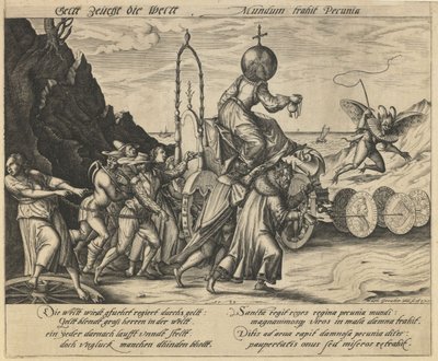 Geld regiert die Welt, 1589 von Mathias Greuter