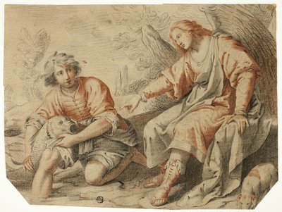 Tobias und der Engel von Matteo Rosselli
