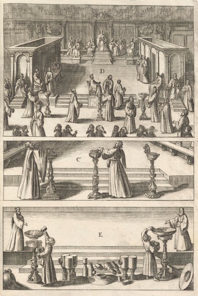 Platte aus "Topographia Italiae", 1688 von Matthaus Merian