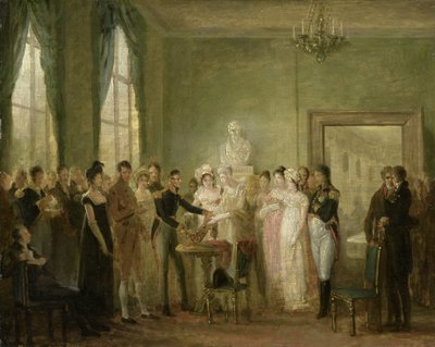 Ein nicht identifiziertes historisches Thema von Mattheus Ignatius van Bree