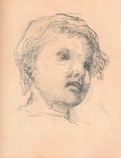 Skizze eines Kindes, ca. 1920 von Matthias Marris