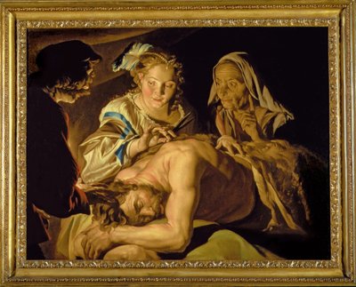 Samson und Delilah von Matthias Stomer