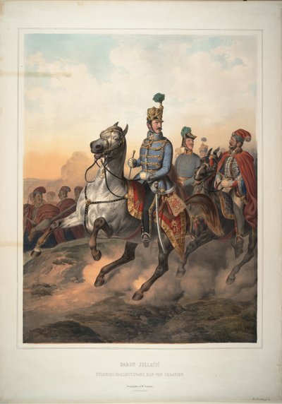 Graf Josip Jelačić von Buim, 1849 von Matthias Trentsensky