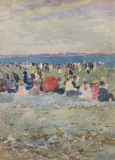 Revere Beach von Maurice Brazil Prendergast