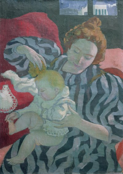 Eine Mutter wäscht ihr Kind, 1895 von Maurice Denis