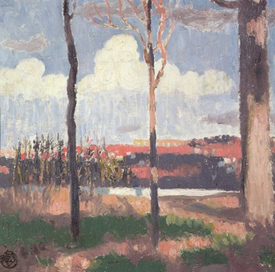 Marly-Aquädukt von Pecq aus gesehen von Maurice Denis