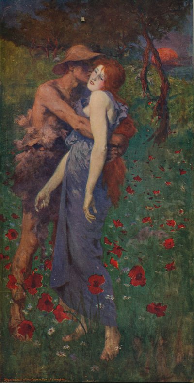 Ein Idyll, 1891 von Maurice Greiffenhagen