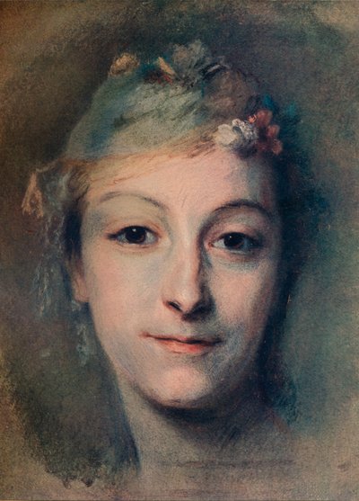 Mademoiselle Fel, ca. 1756 von Maurice Quentin de La Tour