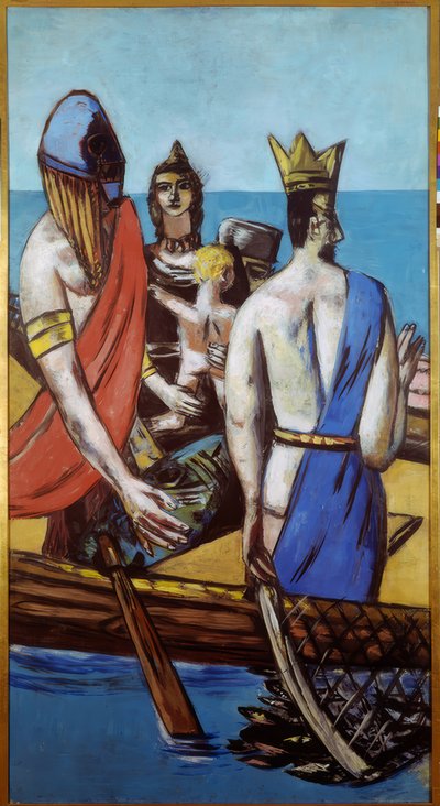 Abfahrt von Max Beckmann