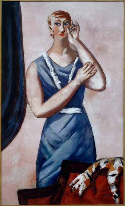 Bildnis Valentine Tessier von Max Beckmann