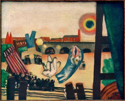 Chinesisches Feuerwerk von Max Beckmann