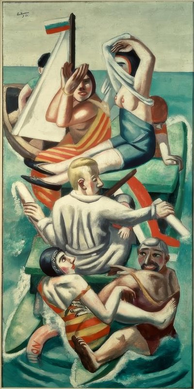 Die Barke von Max Beckmann