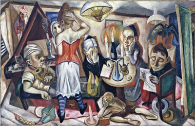 Familienporträt von Max Beckmann