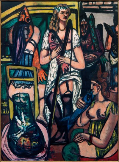 Großes Frauenbild, Fischerinnen von Max Beckmann