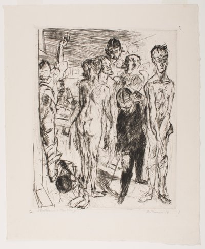 Inspektion von Max Beckmann