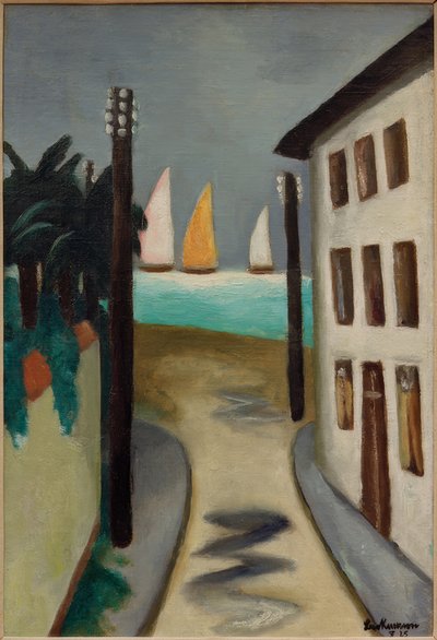 Kleine Landschaft. Viareggio von Max Beckmann