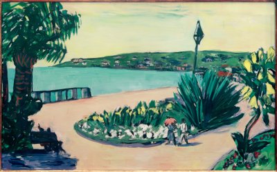Kleine italienische Landschaft von Max Beckmann