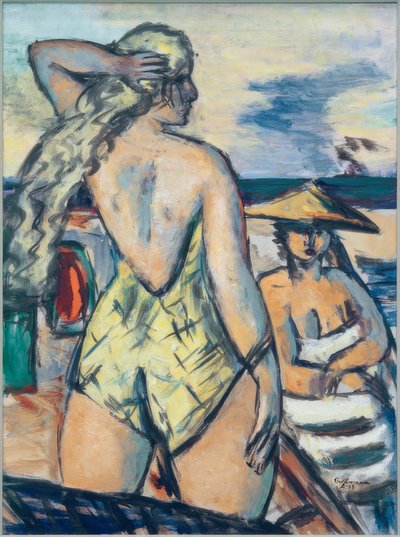 Mädchen am Meer von Max Beckmann