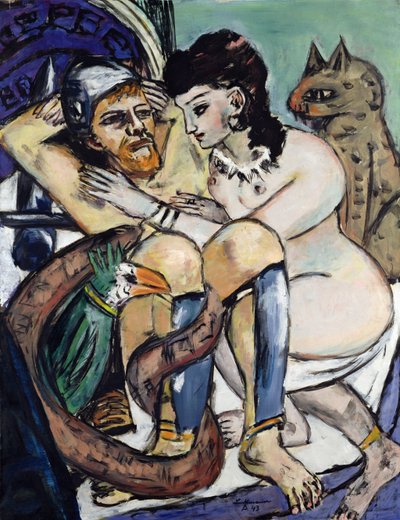 Odysseus und Kalypso von Max Beckmann