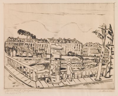 Schöne Aussicht von Max Beckmann