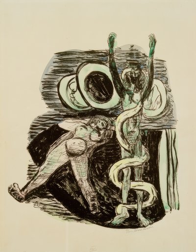 Sündenfall von Max Beckmann
