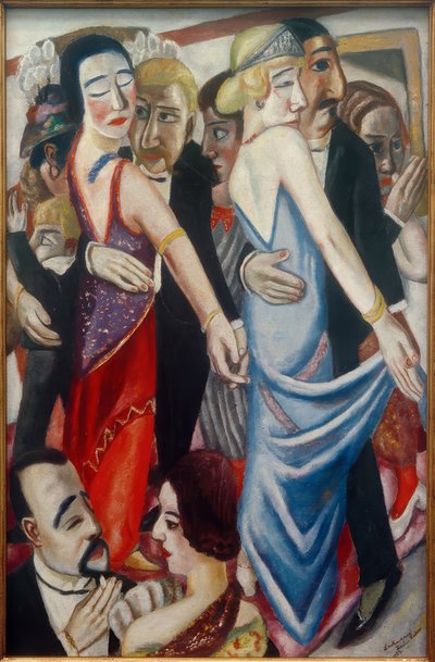 Tanz in Baden-Baden von Max Beckmann