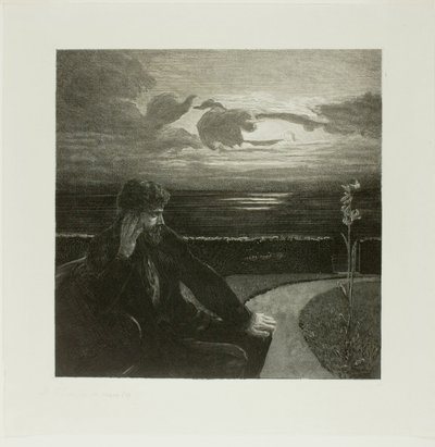 Nacht, aus Über den Tod Teil I von Max Klinger