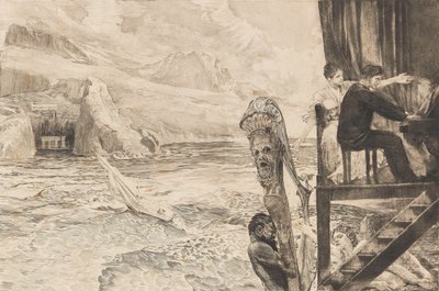 Opus XII, Brahms Phantasie, 1894 von Max Klinger