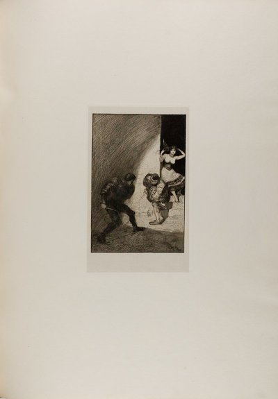 Rivalen, Tafel sieben aus Ein Leben von Max Klinger