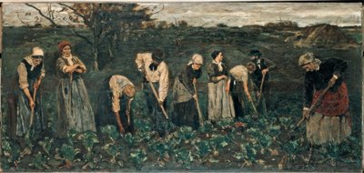 Arbeiter im Rübenfeld von Max Liebermann