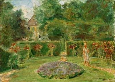Das Rondell im Heckengarten von Max Liebermann