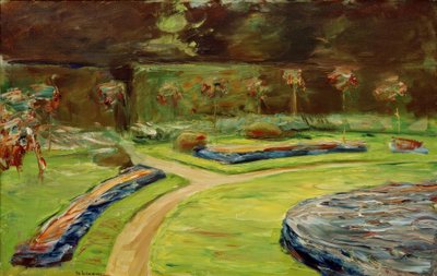 Das Rondell im Heckengarten von Max Liebermann