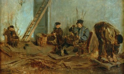 Die Korbflechter von Max Liebermann