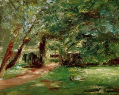 Heckengarten in Wannsee von Max Liebermann