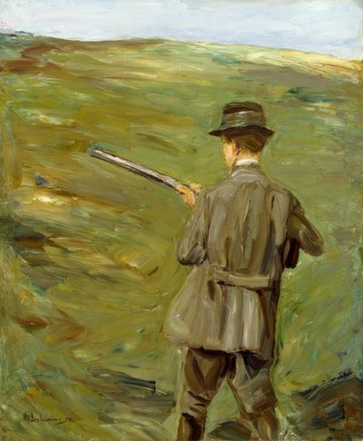 Jäger in den Dünen von Max Liebermann