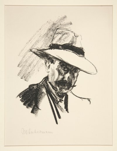 Porträt von Walter Hasenelever von Max Liebermann