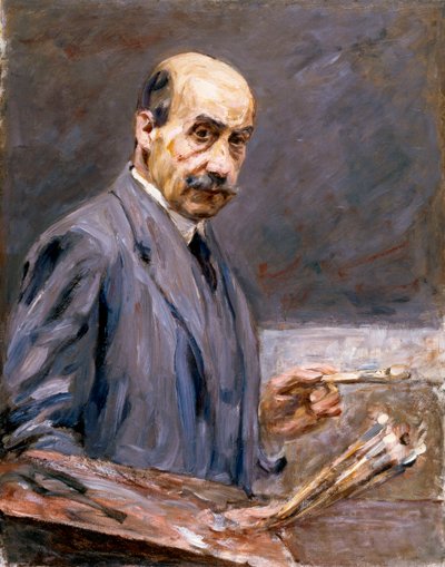 Selbstporträt, 1911-12 von Max Liebermann