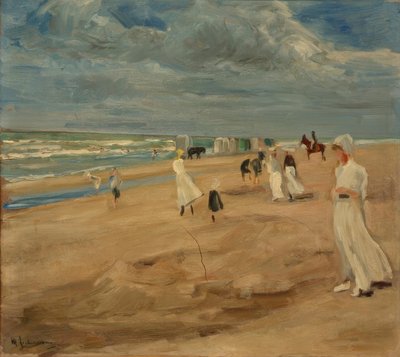 Strand bei Noordwijk von Max Liebermann