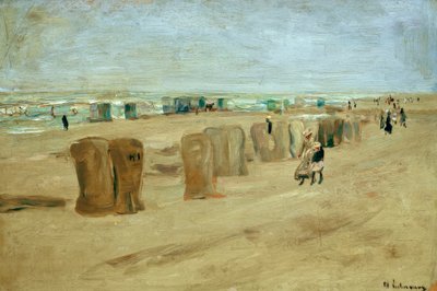 Strandbild in Noordwijk von Max Liebermann