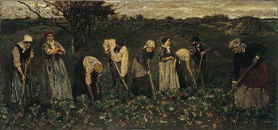 Arbeiter auf dem Zuckerrübenfeld von Max Liebermann