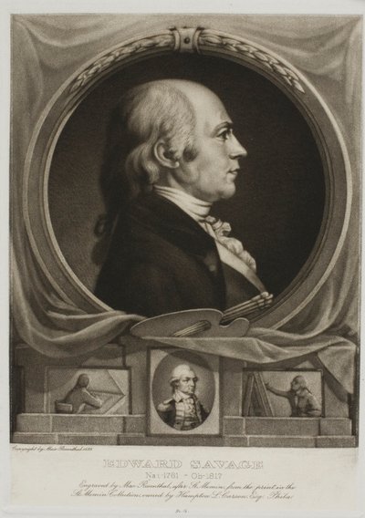 Porträt von Edward Savage von Max Rosenthal