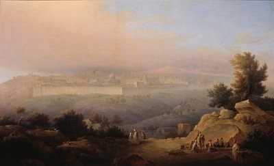 Jerusalem, 1849 von Maxim Nikiphorovich Vorobyev