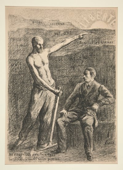 Hommage an Oberst Pecquart von Maximilien Luce