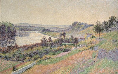 Die Seine bei Herblay, 1890 von Maximilien Luce