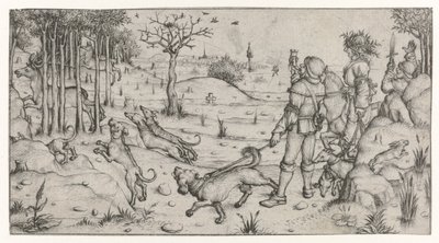 Hirschjagd von Meester van het Amsterdamse Kabinet