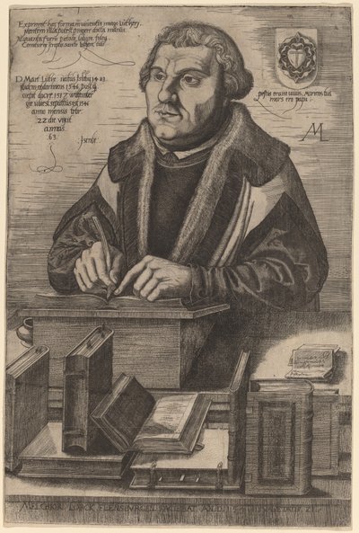 Martin Luther von Melchior Lorch