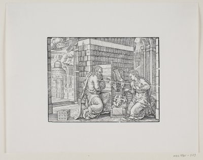 Die Geburt Christi von Melchior Lorck